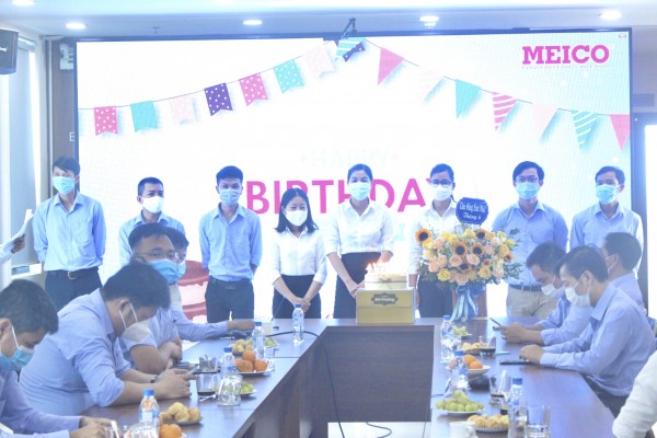 MEICO tổ chức sinh nhật, vinh danh CBNV tiêu biểu hàng tháng
